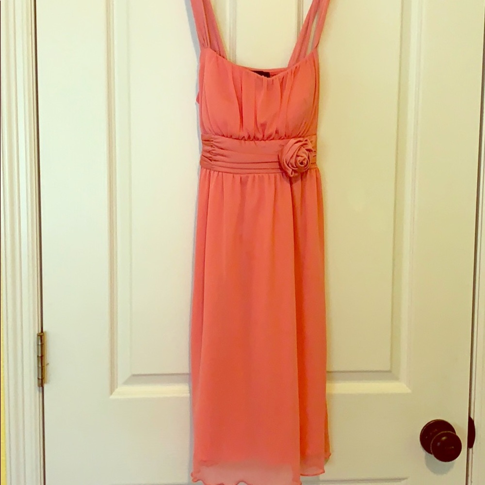 Peach dress XS